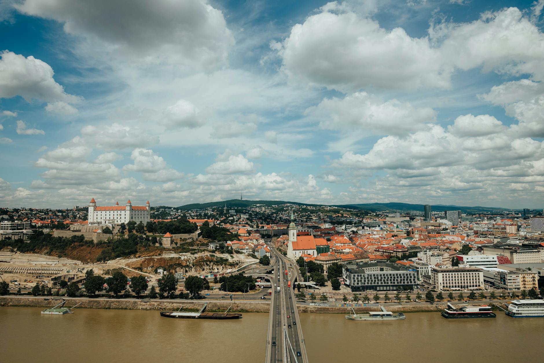 Paysage de Bratislava