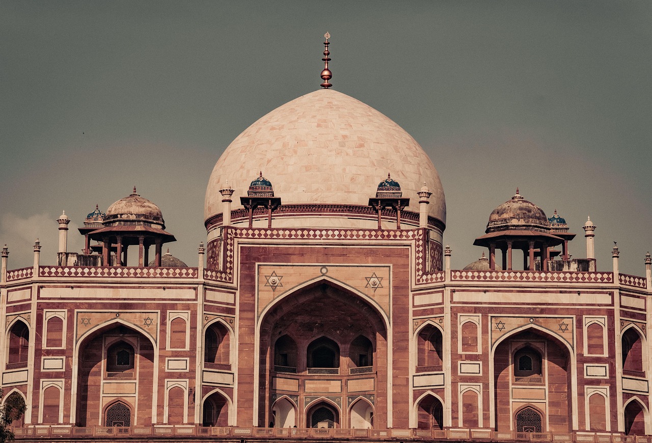 Paysage de Delhi
