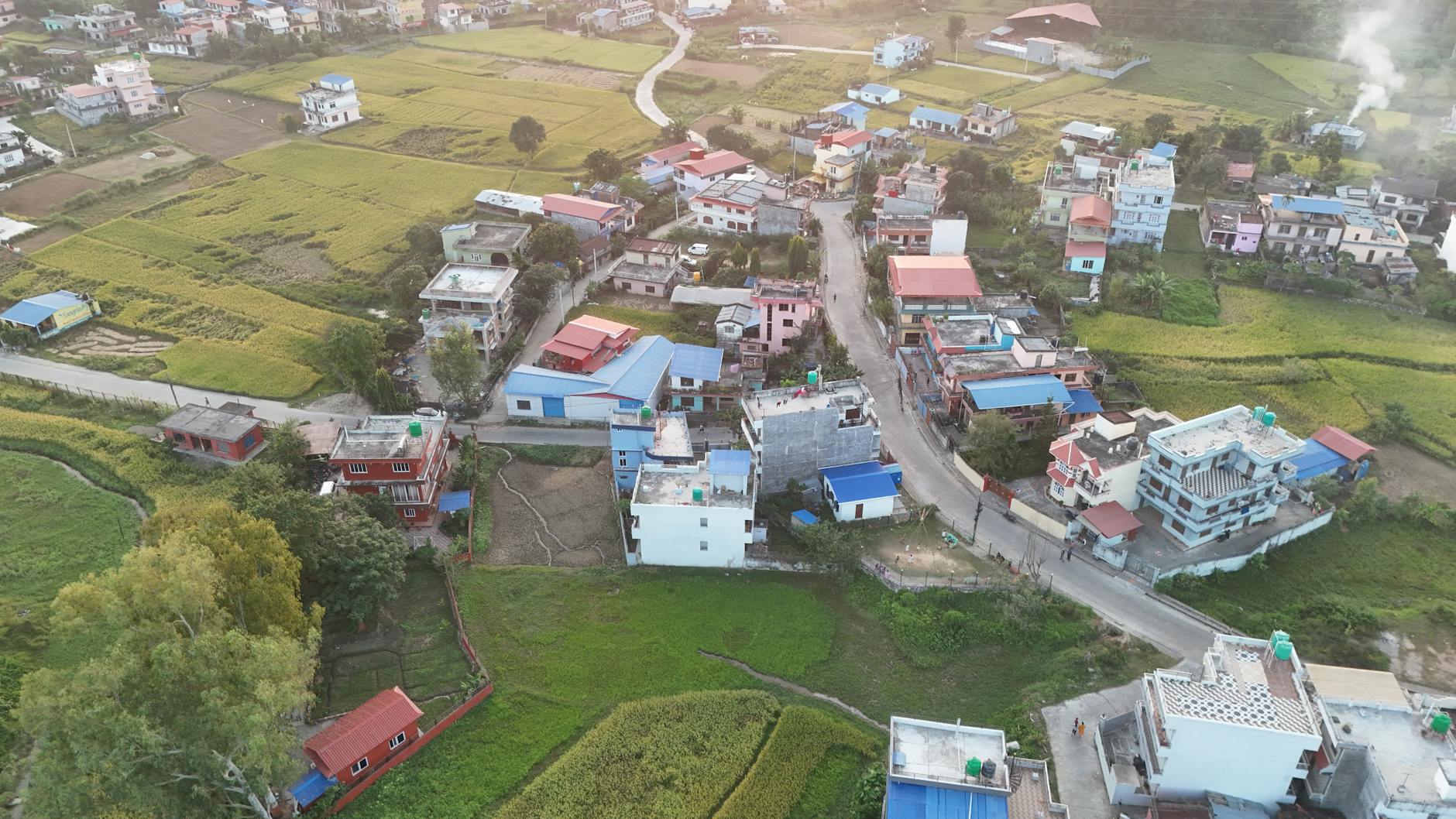 Vue de Dhading-besi