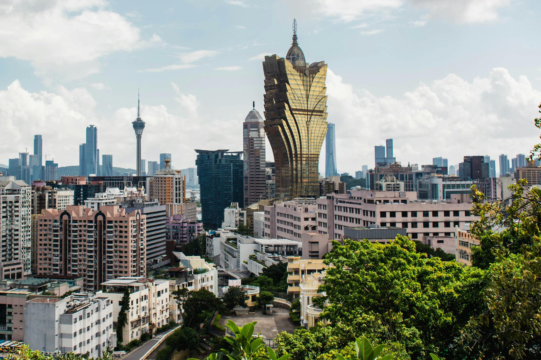 Vue de Freguesia-de-macao-zone-commerciale-sud-ouest