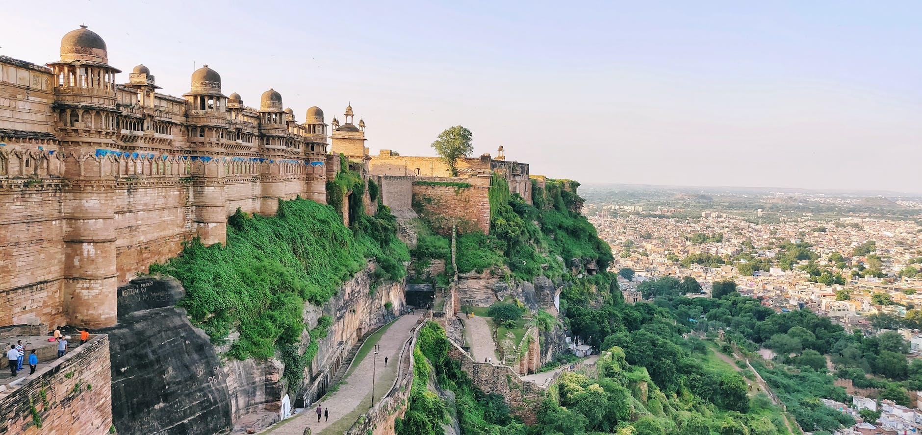 Vue de Gwalior