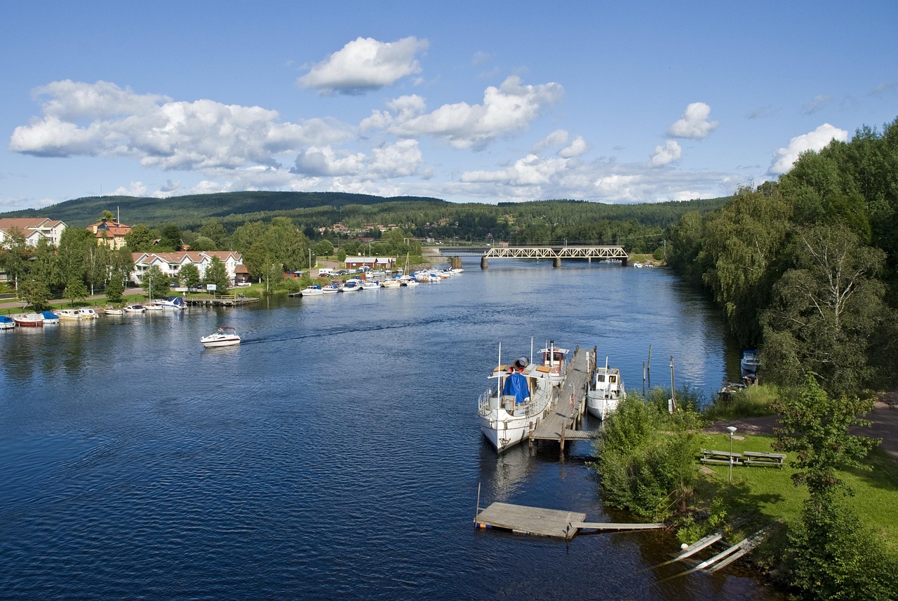 Vue de Leksand