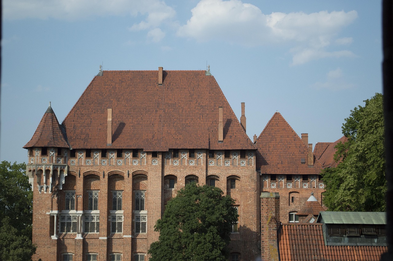 Vue de Malbork