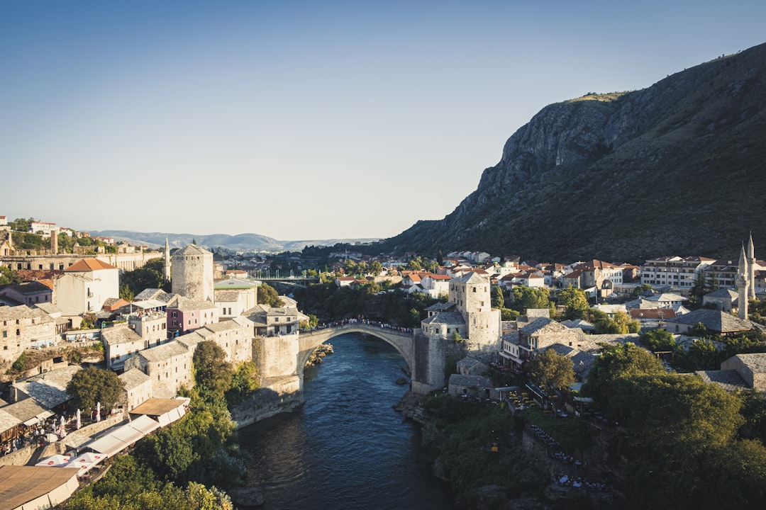 Paysage de Mostar