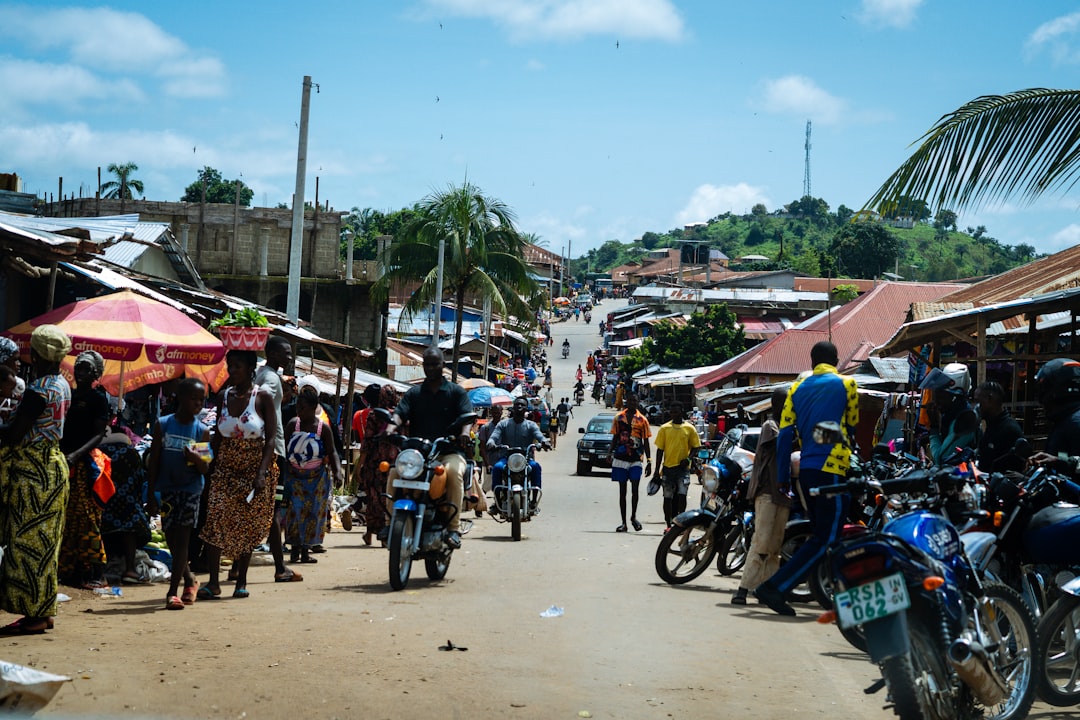 Paysage de Moyamba Junction