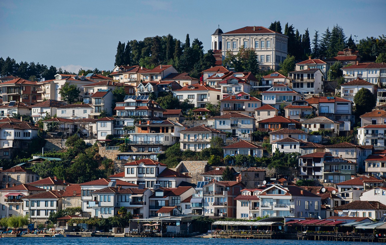 Paysage de Ohrid
