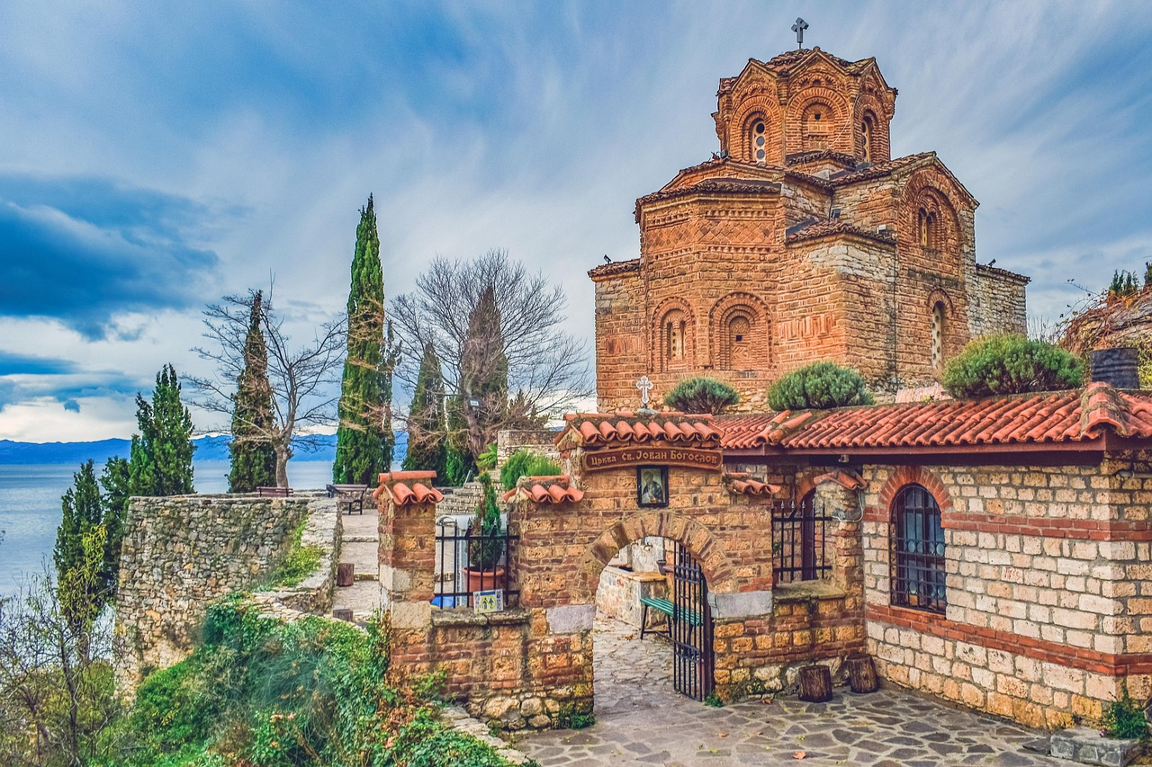 Paysage de Ohrid
