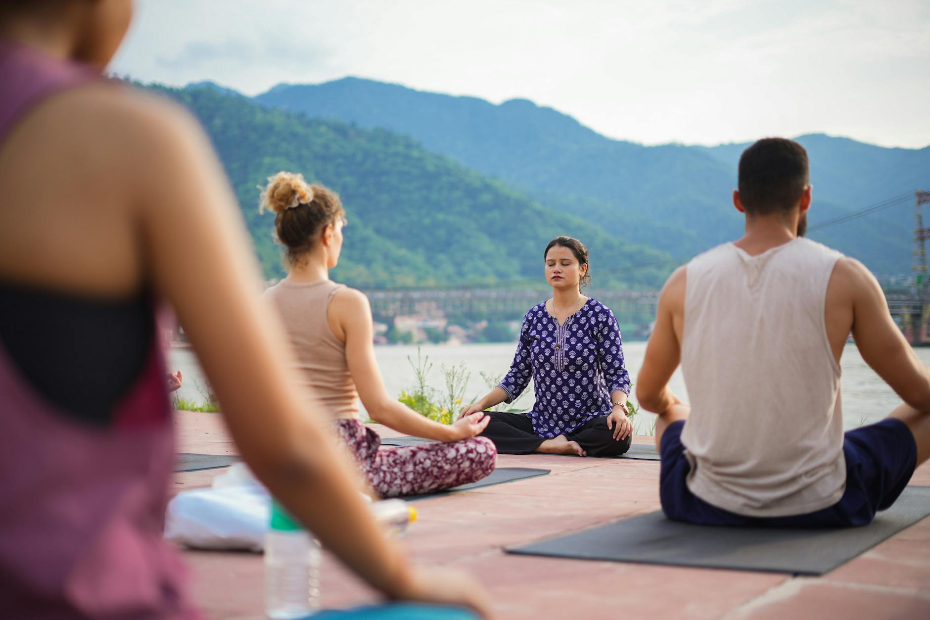 Vue de Rishikesh
