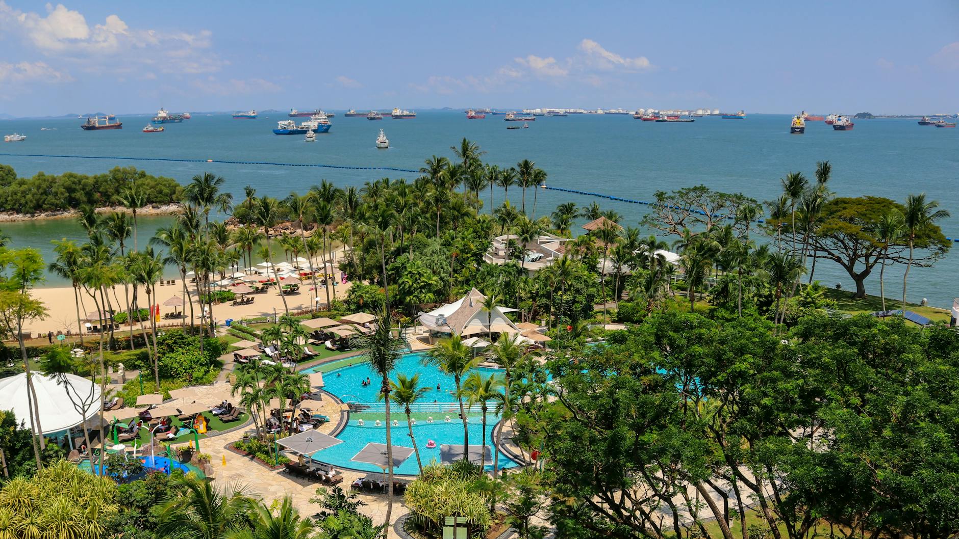 Vue de Sentosa