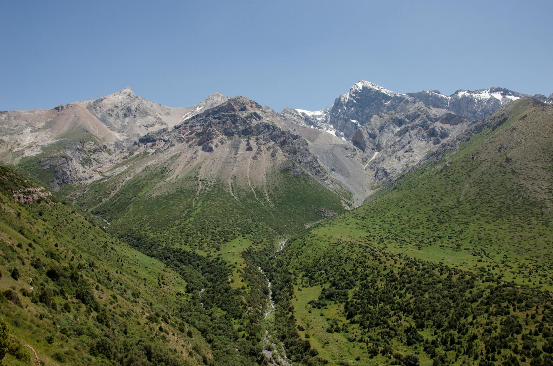 Paysage de Shymkent