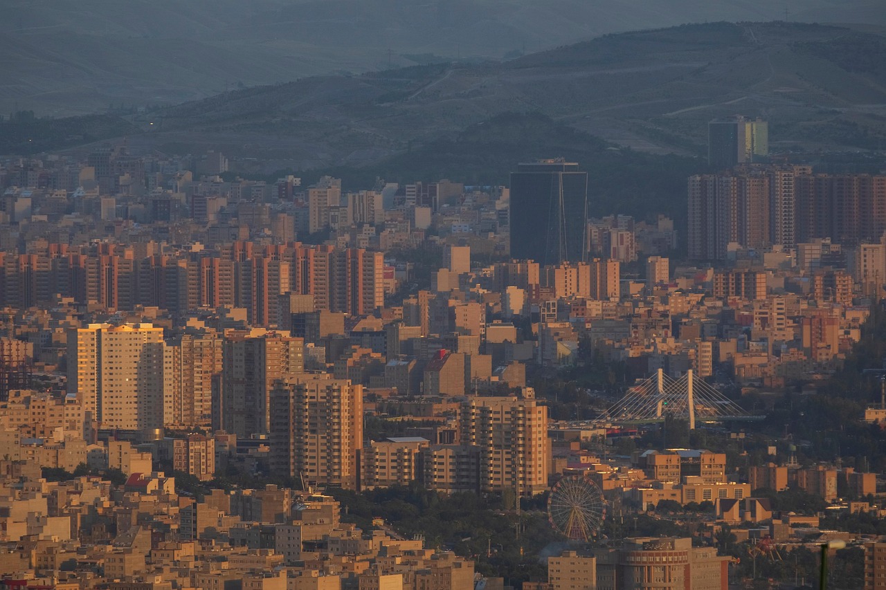 Vue de Tabriz