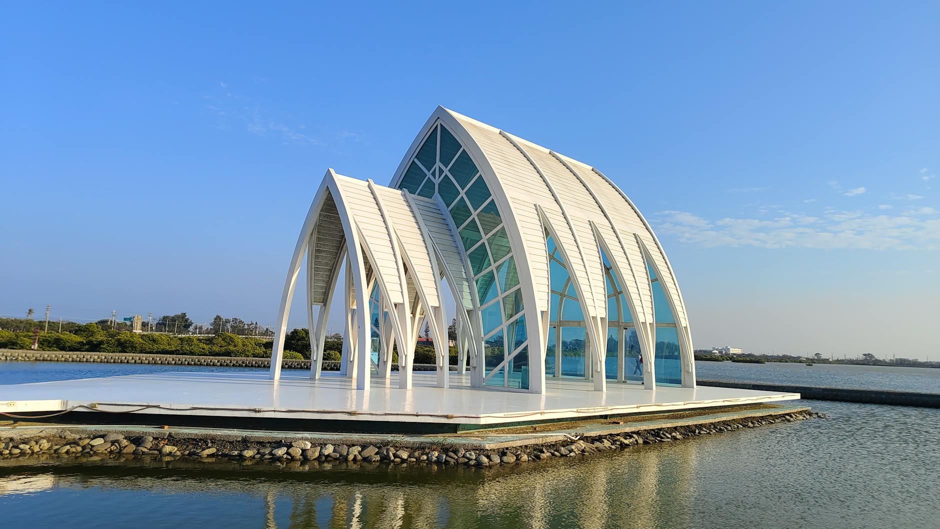 Vue de Tainan-airport-district