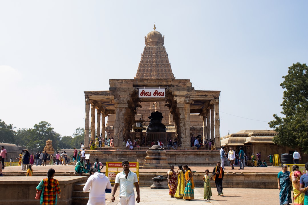 Vue de Thanjavur