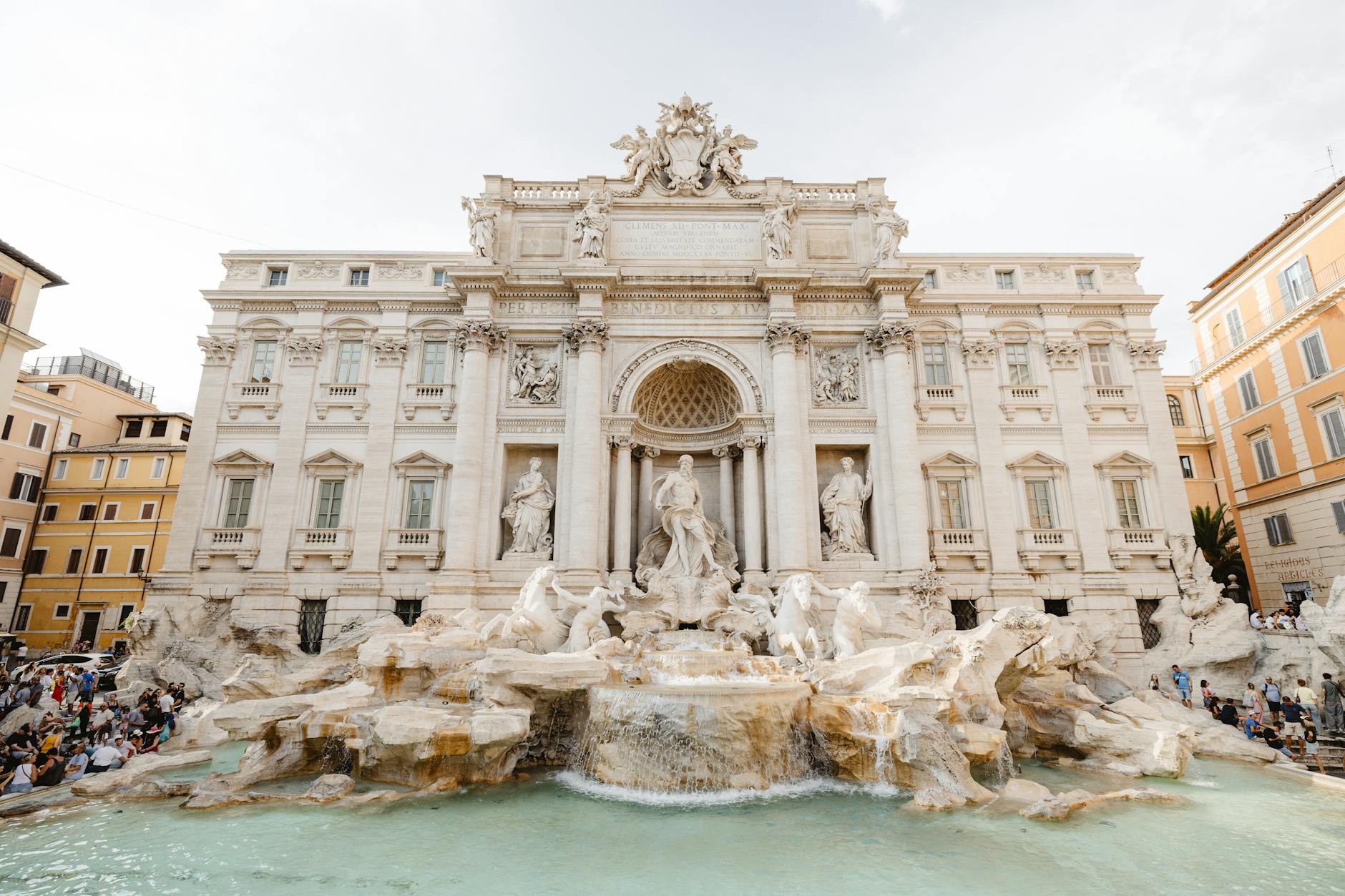 Vue de Trevi