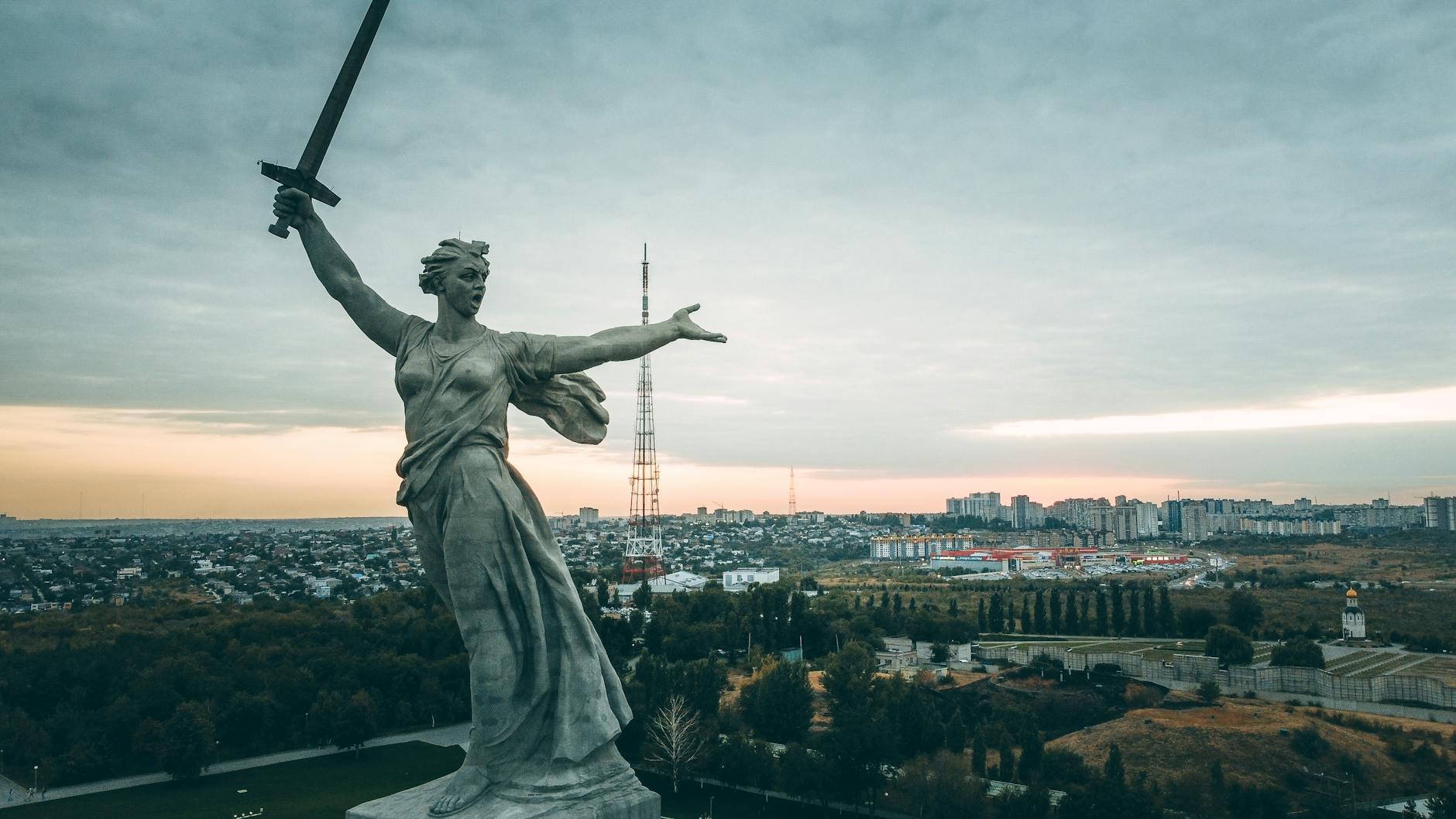 Vue de Volgograd
