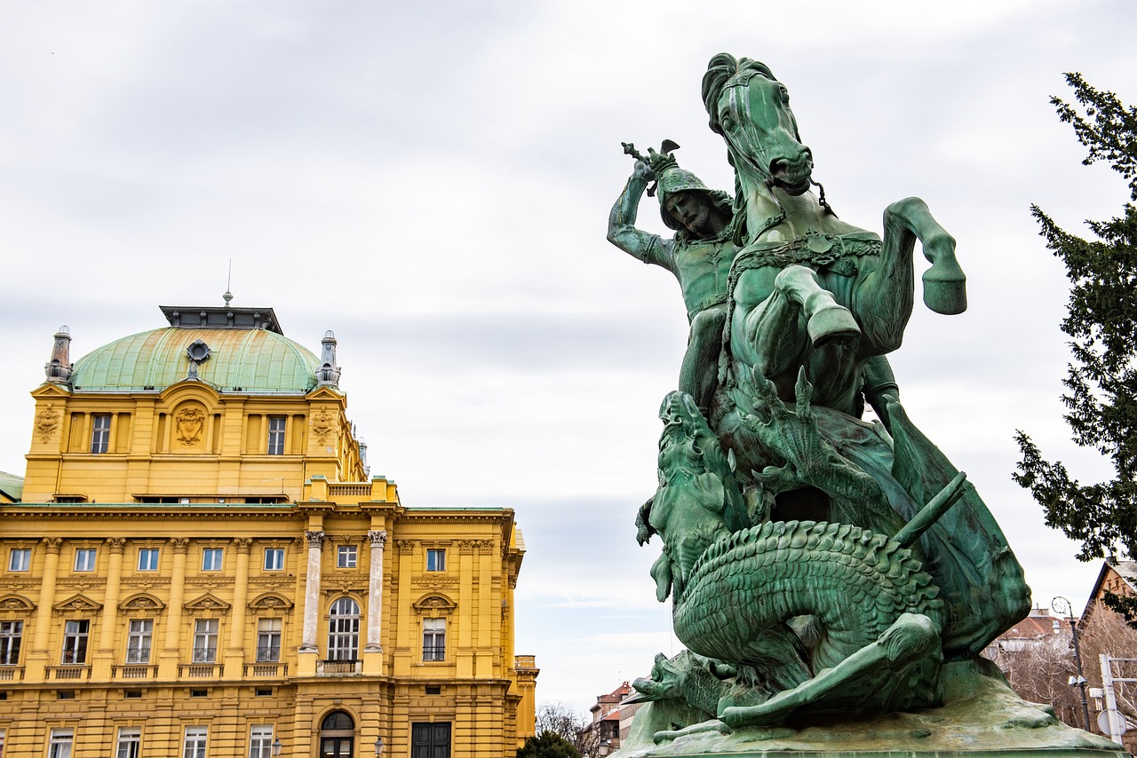 Paysage de Zagreb