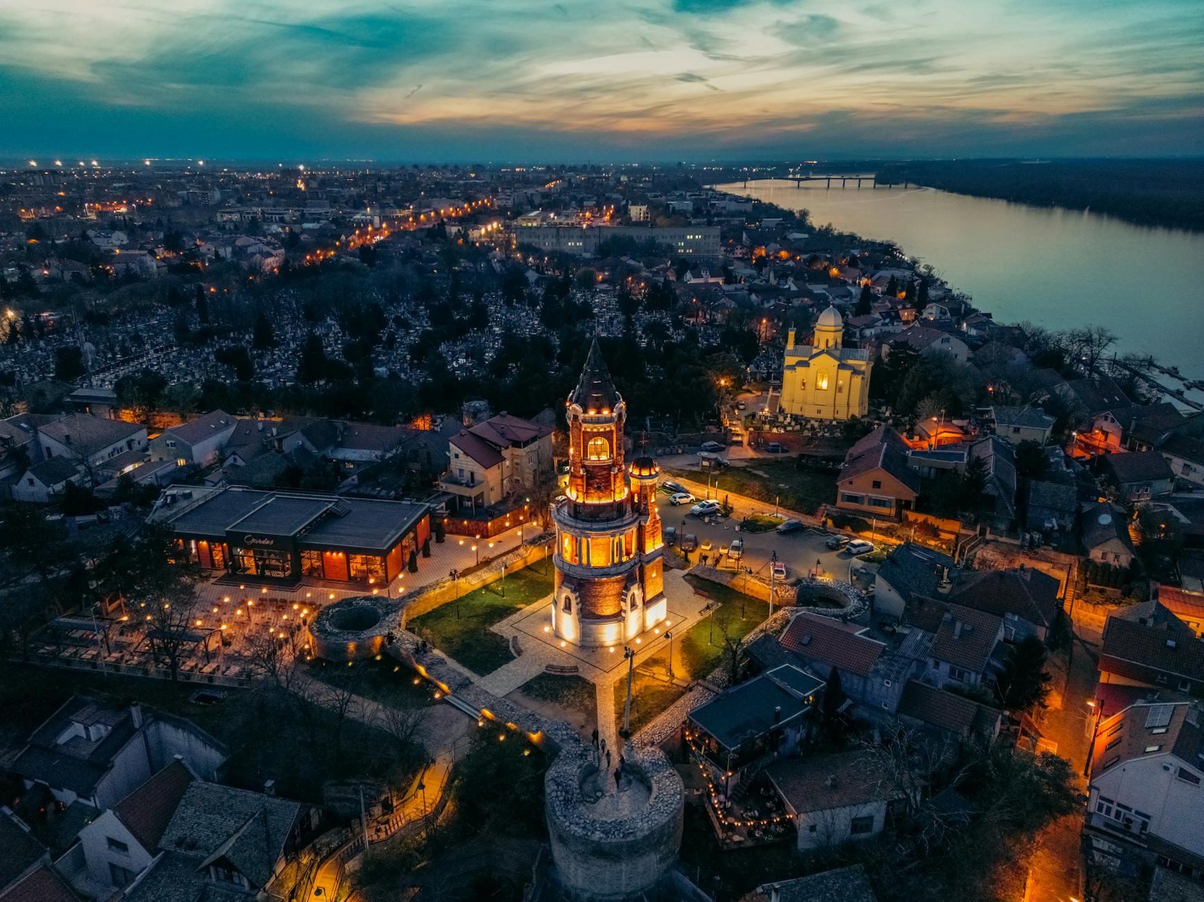 Paysage de Zemun